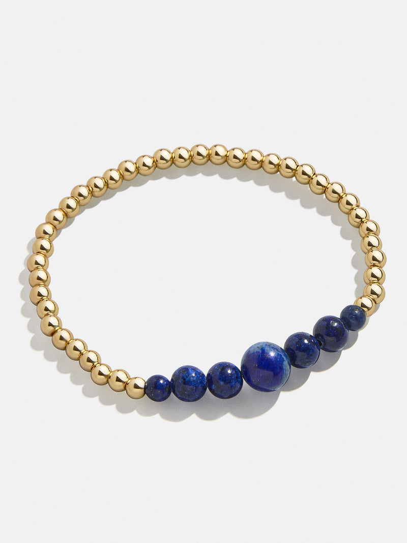 BaubleBar Adia Bracelet - Lapis - 
    Semi-precious beaded bracelet
  

