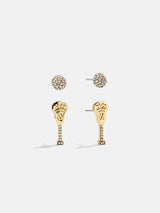 BaubleBar Around The World Earring Set - Lacrosse - 
    Set of two earrings
