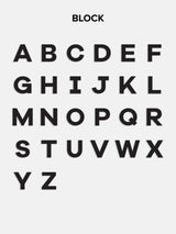 BaubleBar 18K Gold Double Custom Initial Block Ring - 18K Gold - 
    Get Gifting Early: 20% Off Custom