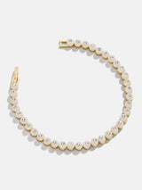 BaubleBar Brielle Bracelet - Ivory -
Beaded tennis bracelet