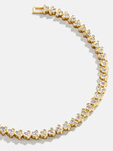 BaubleBar Mickey Mouse Disney Repeating Tennis Bracelet - Gold/Pavé -
Disney tennis bracelet