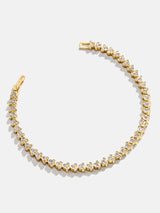 BaubleBar Mickey Mouse Disney Repeating Tennis Bracelet - Gold/Pavé -
Disney tennis bracelet