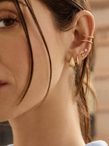 BaubleBar -
18K gold plated sterling silver Cubic Zirconia