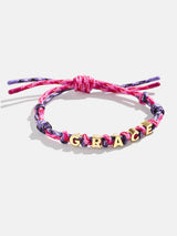 BaubleBar Paracord Waterproof Custom Nameplate Bracelet - Pink Passionfruit -
UP TO 80% OFF SALE
