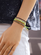 BaubleBar Paracord Waterproof Custom Nameplate Bracelet - Light Lime Green -
It's Black Friday Week: Enjoy 20% off.