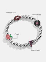 BaubleBar NFL Pisa Charm Bracelet - Atlanta Falcons - 
    NFL beaded charm bracelet