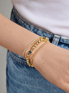 NFL Pisa Charm Bracelet - Baltimore Ravens