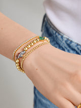 BaubleBar NFL Pisa Charm Bracelet - Denver Broncos - 
    NFL beaded charm bracelet
