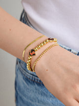 BaubleBar NFL Pisa Charm Bracelet - Kansas City Chiefs -
NFL beaded charm bracelet