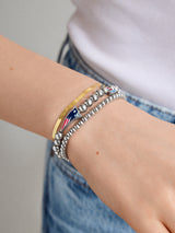 BaubleBar NFL Pisa Charm Bracelet - New England Patriots - 
    NFL beaded charm bracelet
