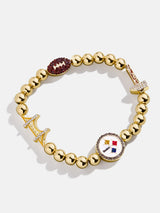 BaubleBar NFL Pisa Charm Bracelet - Pittsburgh Steelers - 
    NFL beaded charm bracelet