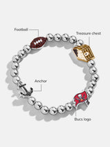 BaubleBar NFL Pisa Charm Bracelet - Tampa Bay Buccaneers -
NFL beaded charm bracelet