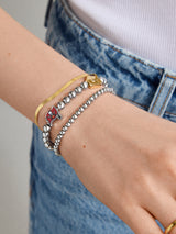 BaubleBar NFL Pisa Charm Bracelet - Tampa Bay Buccaneers -
NFL beaded charm bracelet