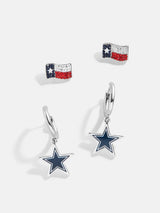 BaubleBar NFL Earring Set - Dallas Cowboys - 
    Set of two Dallas Cowboys earrings