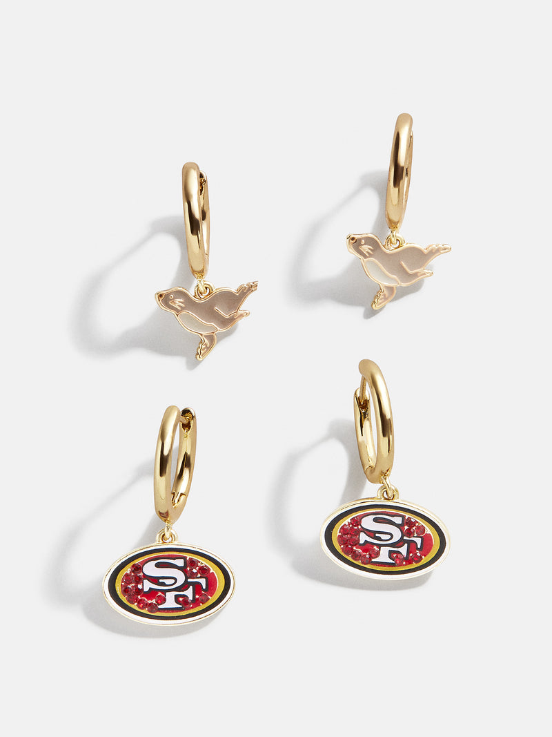 NFL Earring Set - San Francisco 49ers