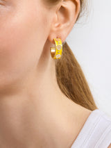 BaubleBar WEAR By Erin Andrews x BaubleBar Enamel Hoop Earrings - Pittsburgh Steelers -
It's Black Friday Week: Enjoy 30% off.