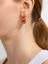BaubleBar WEAR By Erin Andrews x BaubleBar Enamel Hoop Earrings - San Francisco 49ers -
Our (Biggest) End of Year Sale. Prices as marked.