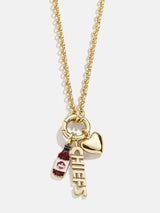 BaubleBar WEAR By Erin Andrews X BaubleBar Kansas City Chiefs Charm Necklace - Kansas City Chiefs - 
    NFL charm necklace