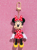 BaubleBar Disney Minnie Mouse Classic Enamel Bag Charm - Minnie Mouse - 
    Disney Keychain