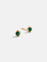 BaubleBar 18K Gold Birthstone Stud Earrings - Emerald -
It's Black Friday Week: Enjoy 30% off.