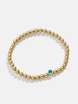 BaubleBar 18K Gold Birthstone Pisa Bracelet - Blue Zircon -
It's Black Friday Week: Enjoy 30% off.