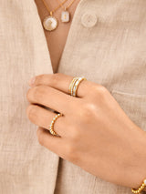 BaubleBar Poppy Ring - Gold/Pavé -
It's Black Friday Week: Enjoy 30% off.