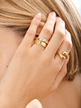 BaubleBar Stevie Ring - Gold -
It's Black Friday Week: Enjoy 30% off.