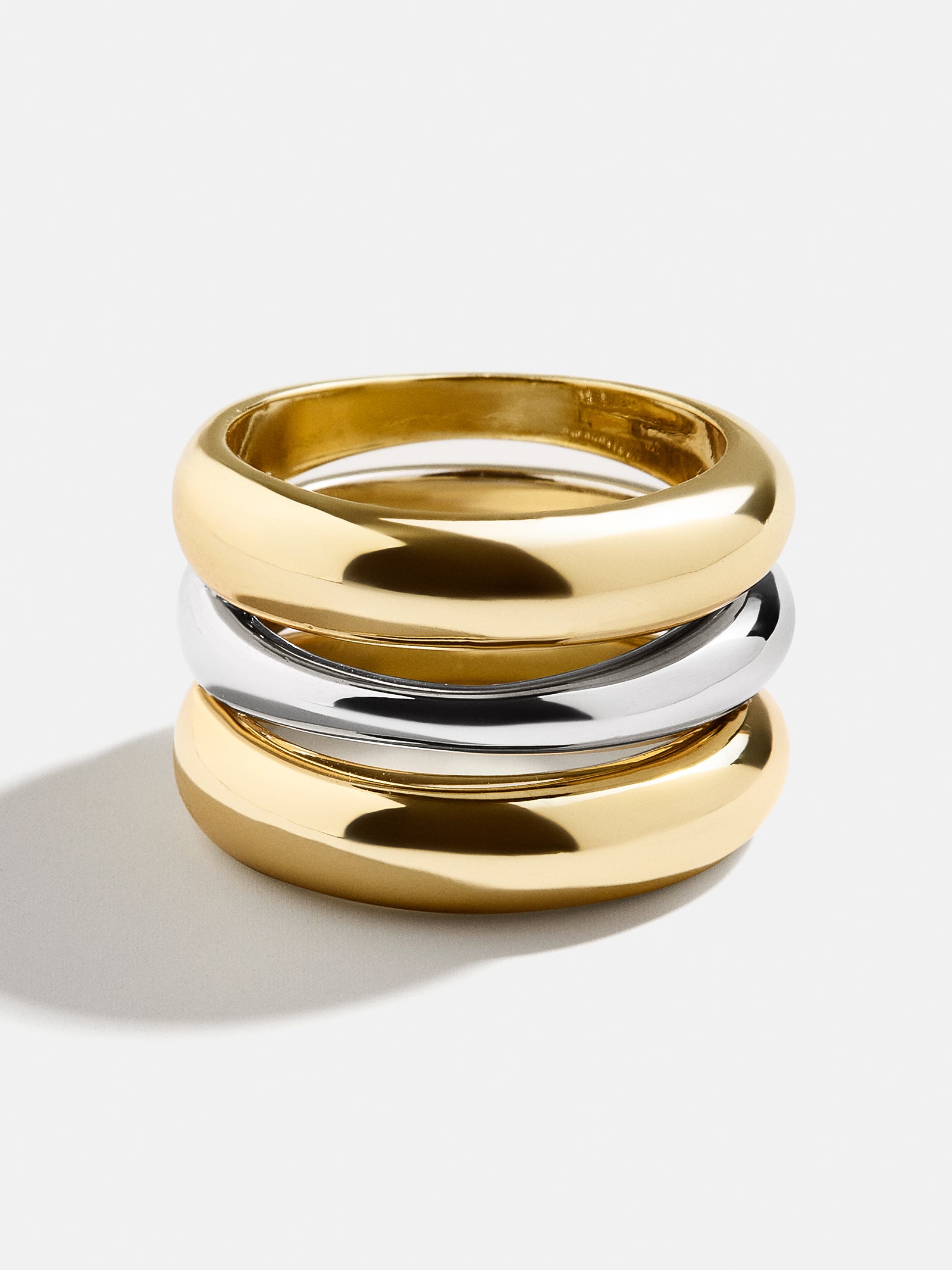 Moxie Ring - Gold/Silver – Statement ring – BaubleBar