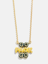 BaubleBar WEAR By Erin Andrews x BaubleBar Enamel Slogan Necklace - Green Bay Packers - 
    NFL necklace