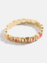 BaubleBar WEAR By Erin Andrews X BaubleBar Kansas City Chiefs Tile Bracelet - Kansas City Chiefs -
Our (Biggest) End of Year Sale. Prices as marked.
