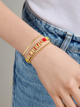 BaubleBar WEAR By Erin Andrews X BaubleBar Kansas City Chiefs Tile Bracelet - Kansas City Chiefs -
Our (Biggest) End of Year Sale. Prices as marked.