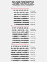 BaubleBar 18K Gold Custom Nameplate Ring - 18K Gold. Pavé Cubic Zirconia Stones -
18K gold plated sterling silver Cubic Zirconia