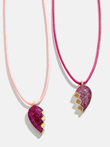 BaubleBar Kids' Heart BFF Necklace Set - Split Heart -
Set of two heart necklaces