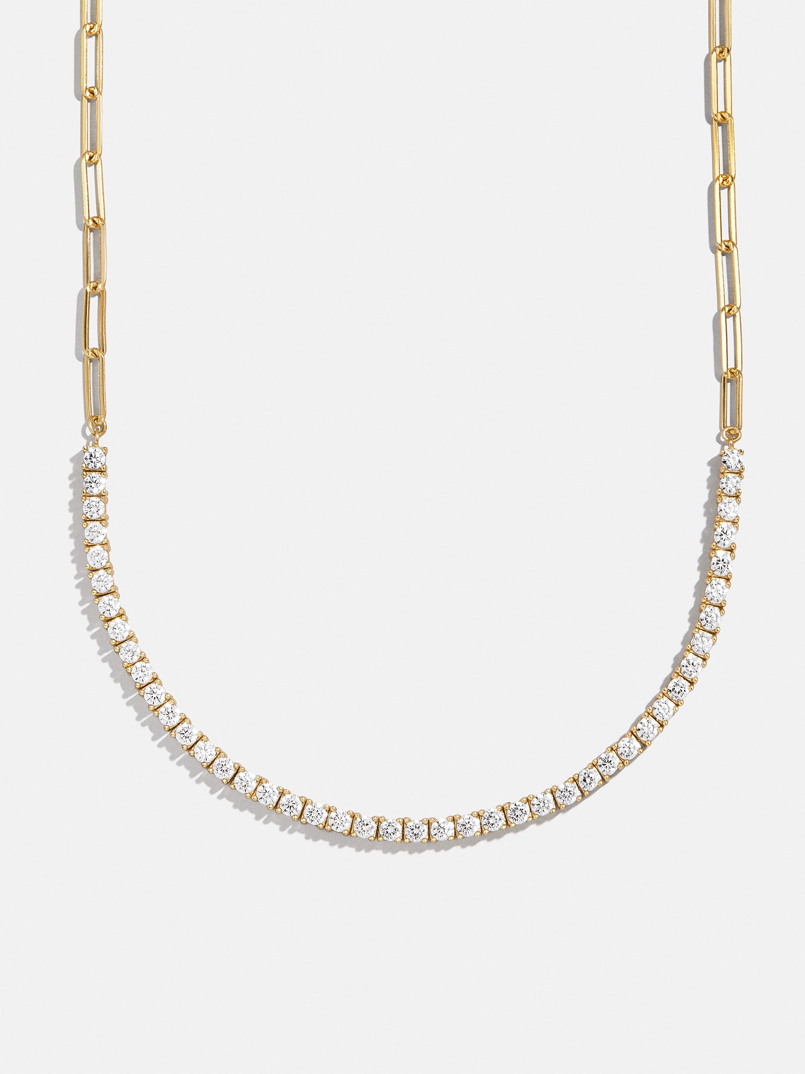 Harper 18K Gold Tennis Necklace - Gold/Pavé – UP TO 80% OFF SALE