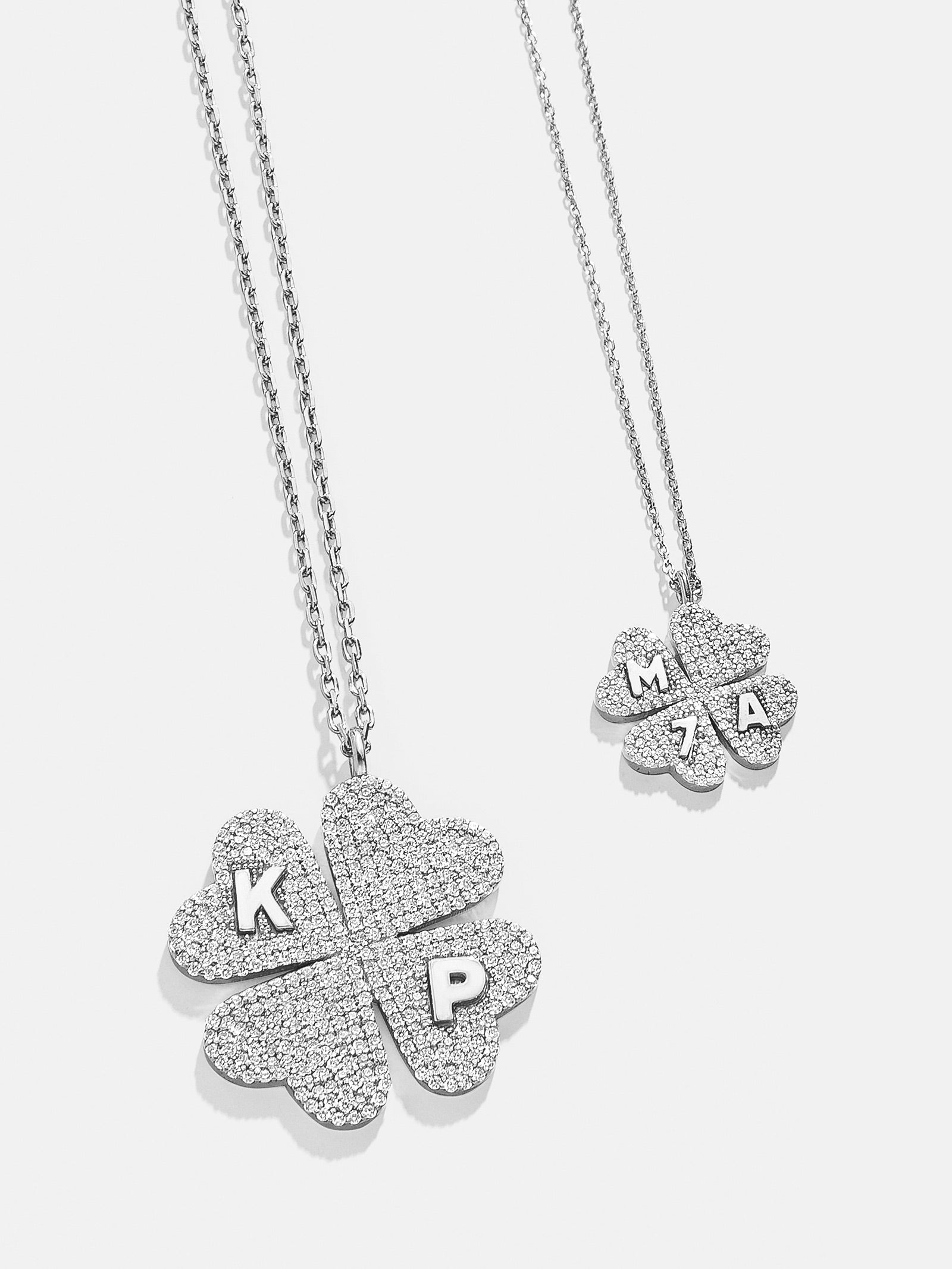 ネックレス・ペンダント Everyday Silver Necklace 4 Sterling Silver Cubic Zirconia Pendant Necklace | David's Bridal