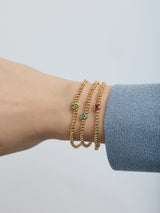 BaubleBar Disney Mickey Mouse Birthstone Pisa Bracelet - Rose -
Disney birthstone pisa bracelet