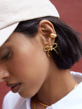 BaubleBar Chloe Ear Cuff - Gold -
Gold ear cuff