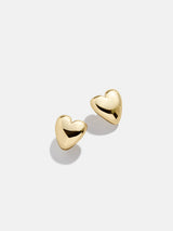 BaubleBar Laura Earrings - Small -
Gold mini heart earrings