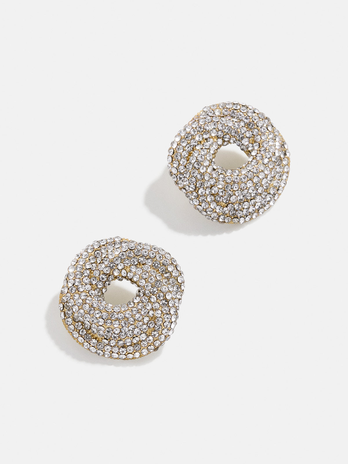 Susan Earrings - Clear/Gold