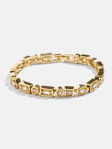 BaubleBar Joyce Bracelet - Gold/Pavé -
Gold tennis bracelet