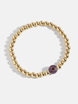 BaubleBar Semi-Precious Birthstone Pisa Bracelet - Amethyst -
Semi-precious birthstone bracelet