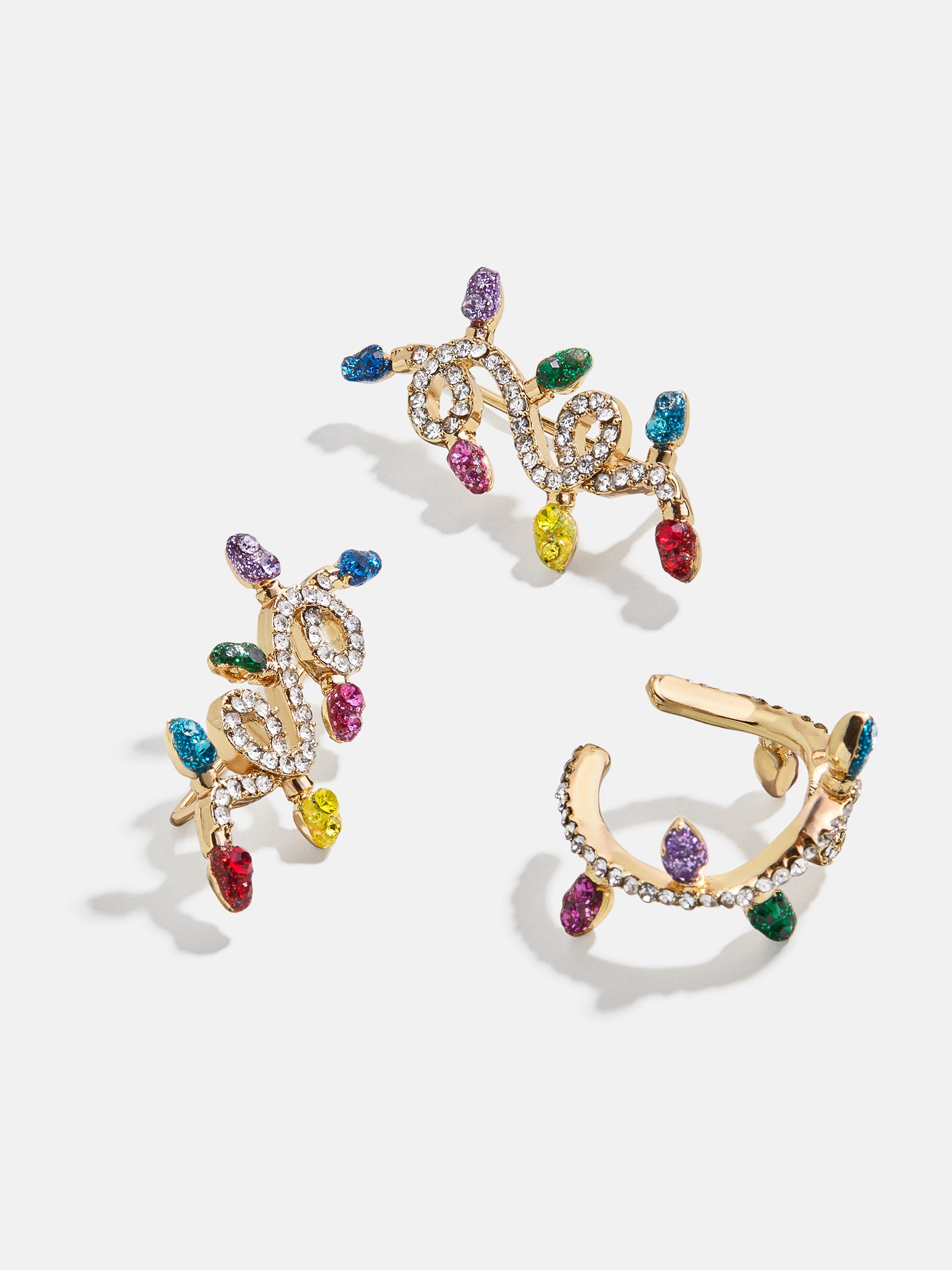 Baublebar christmas light earrings 2025
