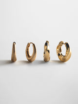 BaubleBar Beverly Waterproof Earring Set - Gold -
Set of two waterproof earrings