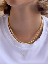 BaubleBar Mickey Mouse Disney 18K Gold Plated Sterling Silver & Cubic Zircona Pendant Necklace - Gold/Pavé - 
    18K Gold Plated Sterling Silver, Cubic Zirconia