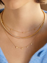 BaubleBar Disney Mickey Mouse 18K Gold Plated Sterling Silver Spaced Custom Necklace - Gold -
It's Black Friday Week: Enjoy 20% off.