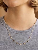 BaubleBar Disney Mickey Mouse 18K Gold Plated Sterling Silver Spaced Custom Necklace - Gold/Pavé -
20% Off Custom: Early Black Friday Access