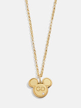 BaubleBar Mickey Mouse Disney 18K Gold Plated Sterling Silver Initial Pendant Necklace - Gold - 
    18K Gold Plated Sterling Silver