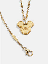 BaubleBar Mickey Mouse Disney 18K Gold Plated Sterling Silver Initial Pendant Necklace - Gold - 
    18K Gold Plated Sterling Silver