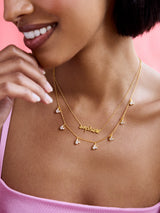 BaubleBar Disney Mickey Mouse 18K Gold Plated Sterling Silver Custom Nameplate Necklace - Gold/Pavé -
Cyber Monday Ends Tonight: Enjoy 20% Off