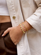 BaubleBar Disney Mickey Mouse 18K Gold Plated Sterling Silver Custom Nameplate Bracelet - Gold/Pavé -
It's Black Friday Week: Enjoy 20% off.